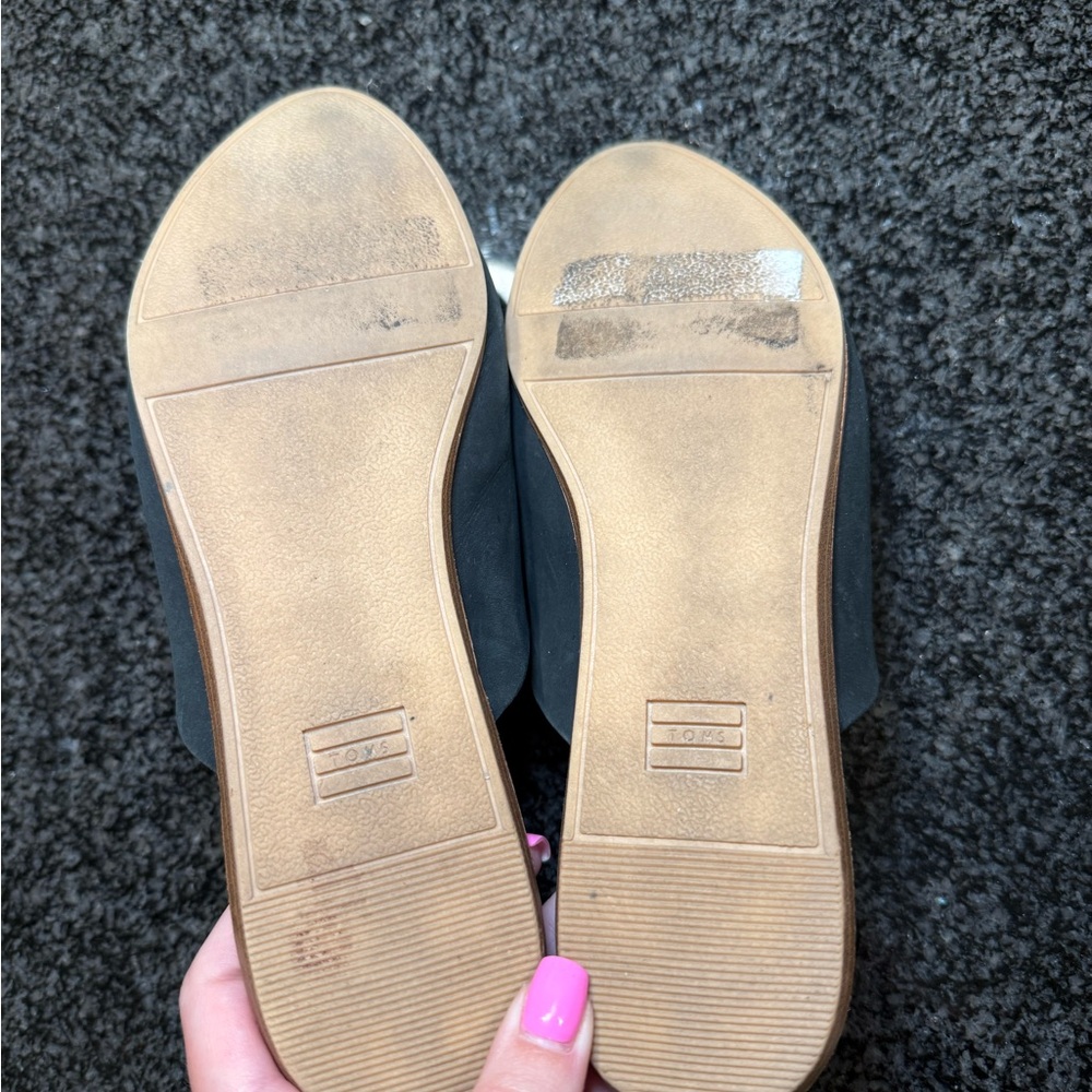 Black leather mules. - Picture 5 of 5